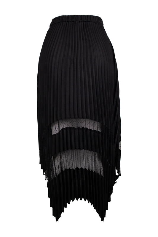the kooples pileli uzun etek