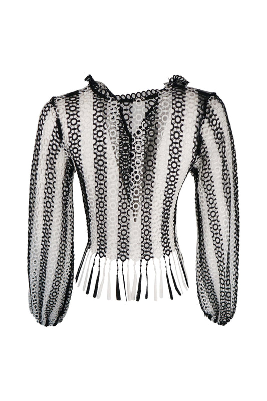 Topshop Crochet Top