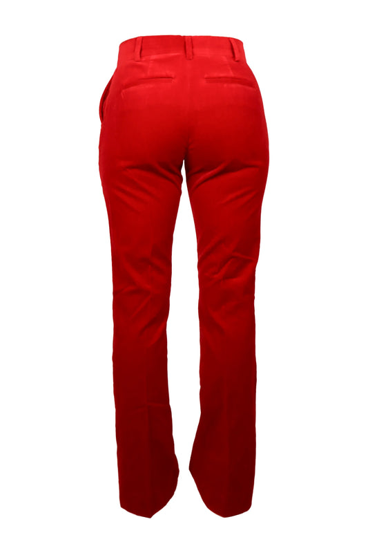 Frame Red Velvet Pant
