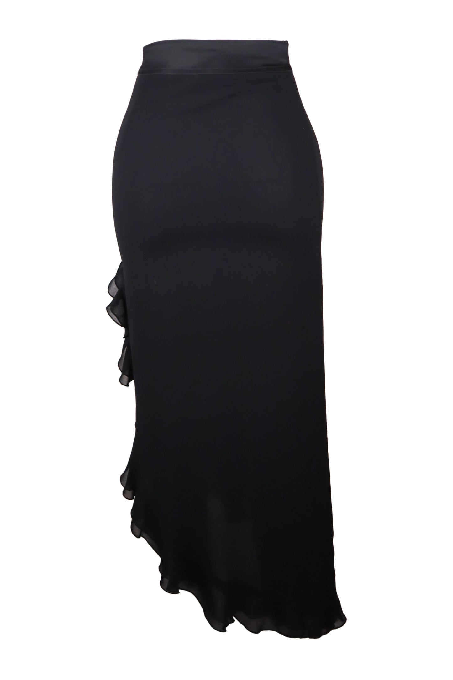 Js Collection Side Slit Skirt