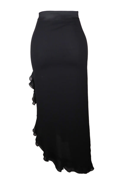 Js Collection Side Slit Skirt