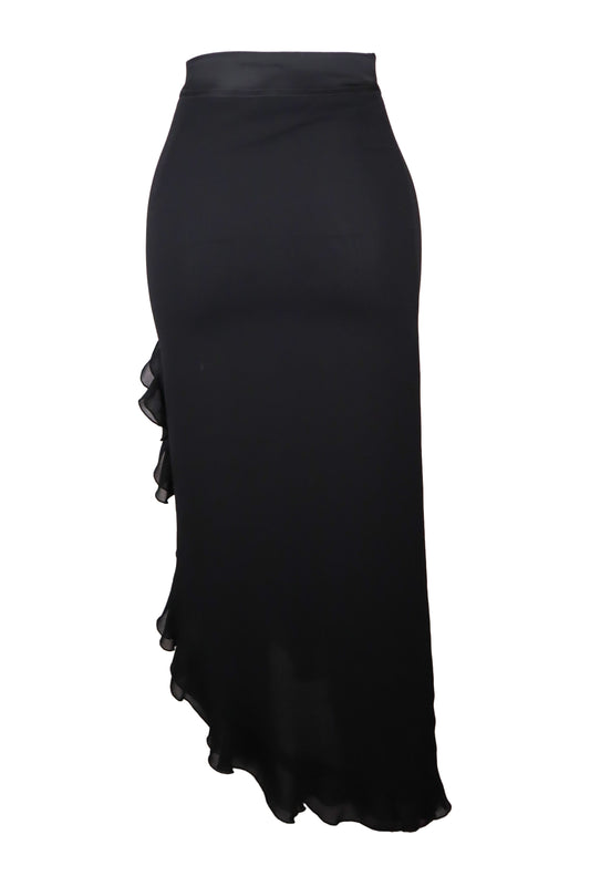 Js Collection Side Slit Skirt