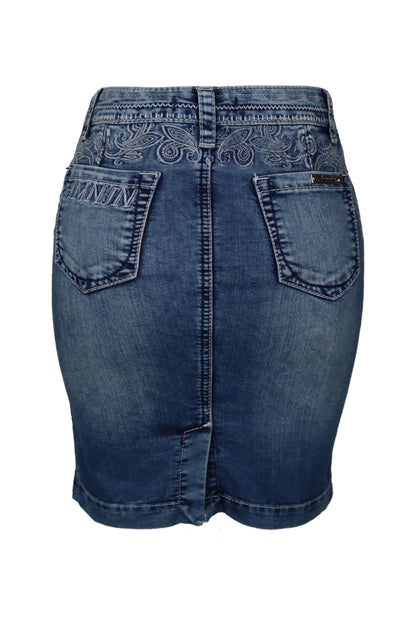 Amn Denim Skirt