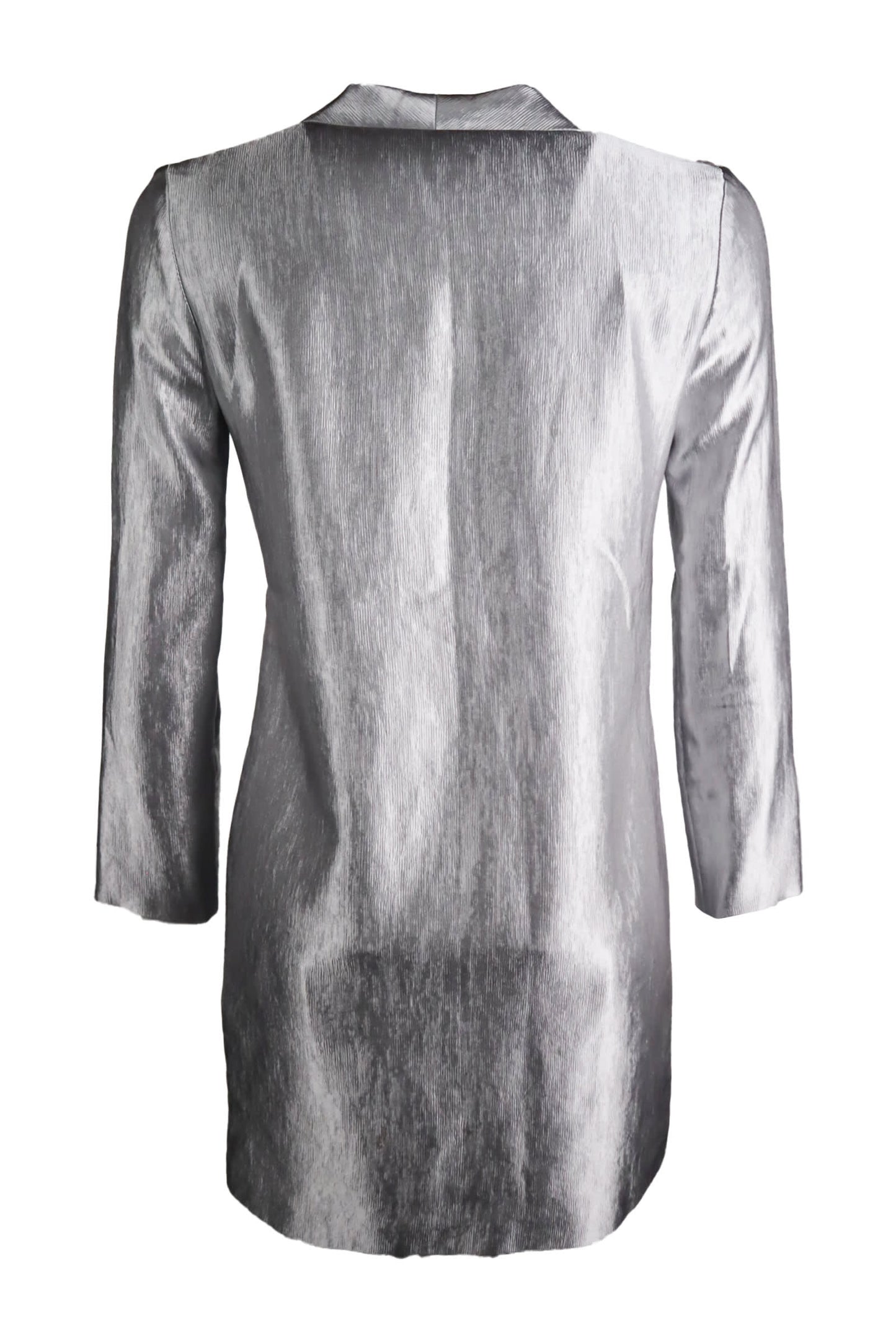 Topshop Shiney Grey Anthracite Jacket Blazer