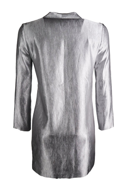 Topshop Shiney Grey Anthracite Jacket Blazer