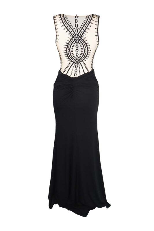 Jovani Crystal Beaded Gown