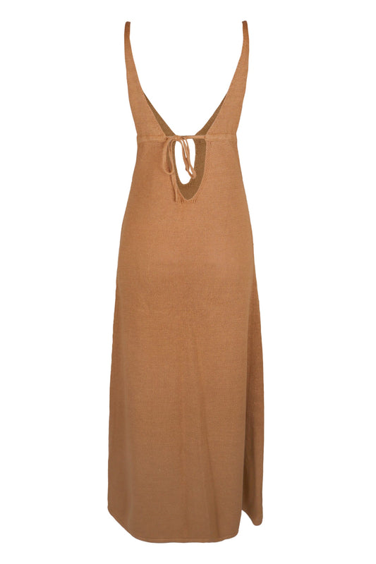 Cult Gaia Light Camel Dress