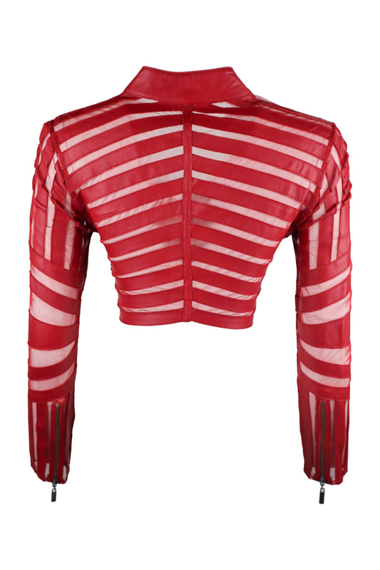 Bebe Red Jacket