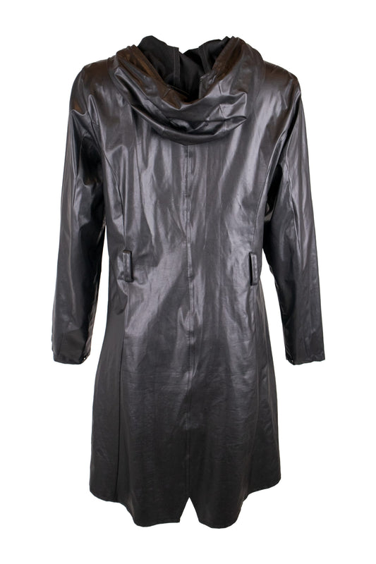 Rains Black Raincoat