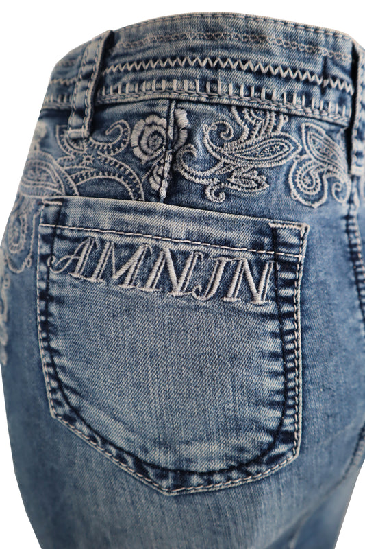 Amn Denim Skirt