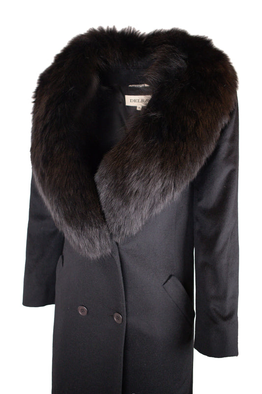 Delba Navy Coat