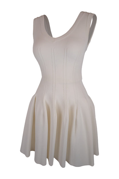 Alaïa Ecru White Dress