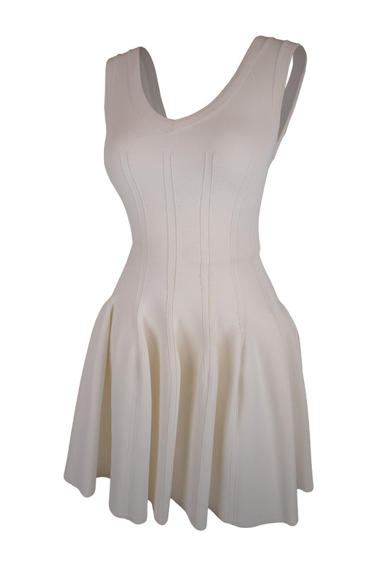 Alaïa Ecru White Dress