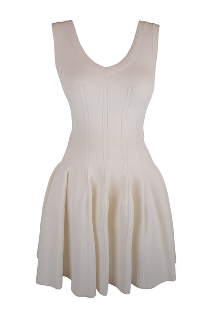 Alaïa Ecru White Dress