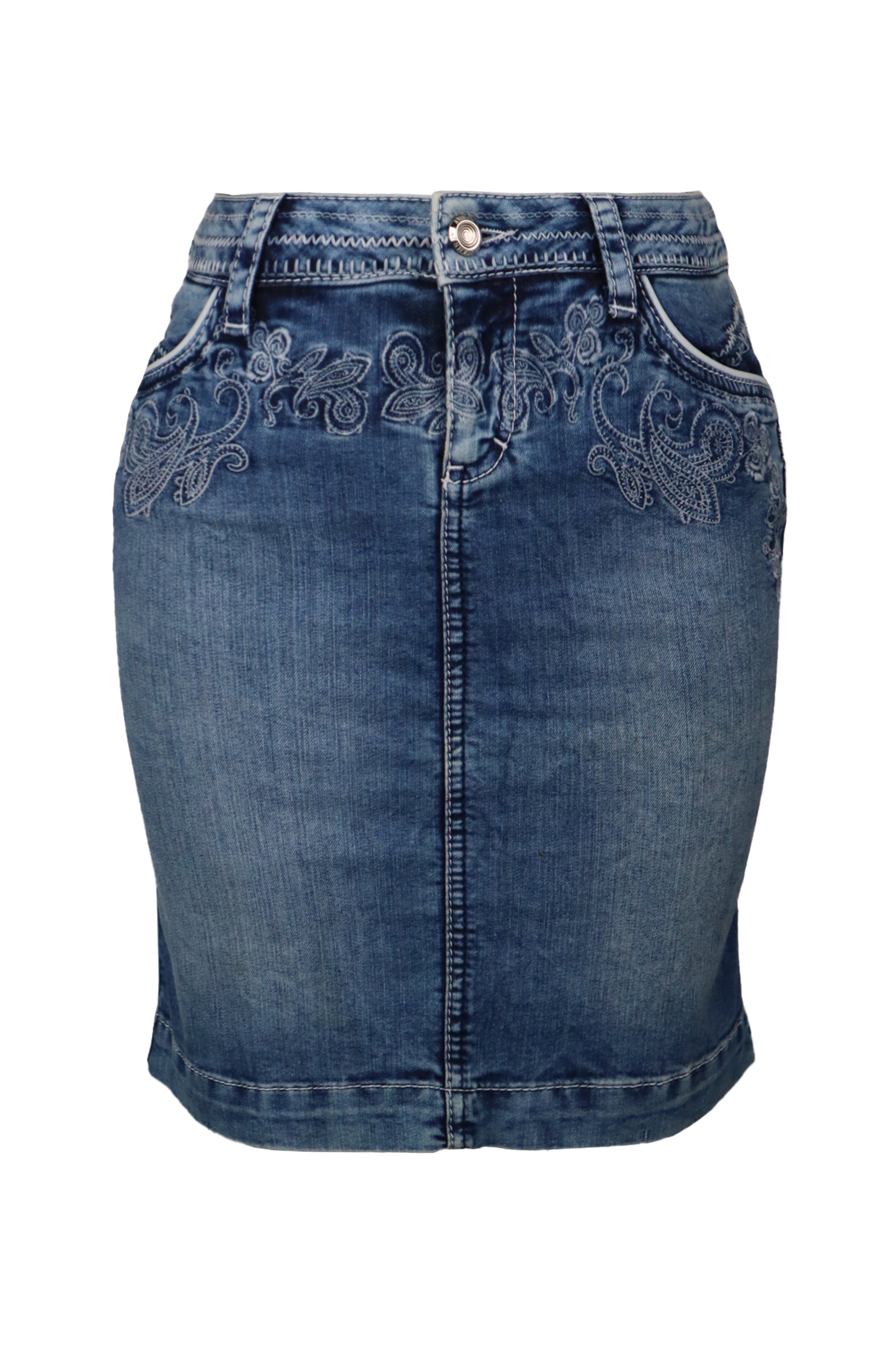 Amn Denim Skirt