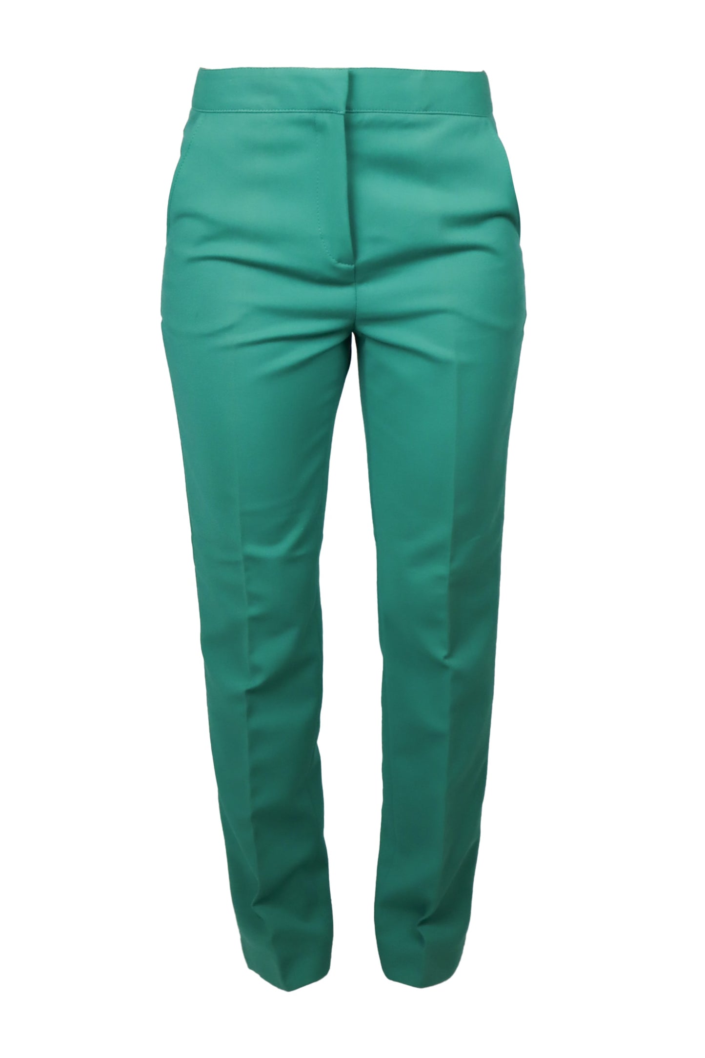 Reiss Green Tailored Trousers