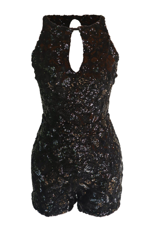 Miss Selfridges Sequin Embellishment Romper