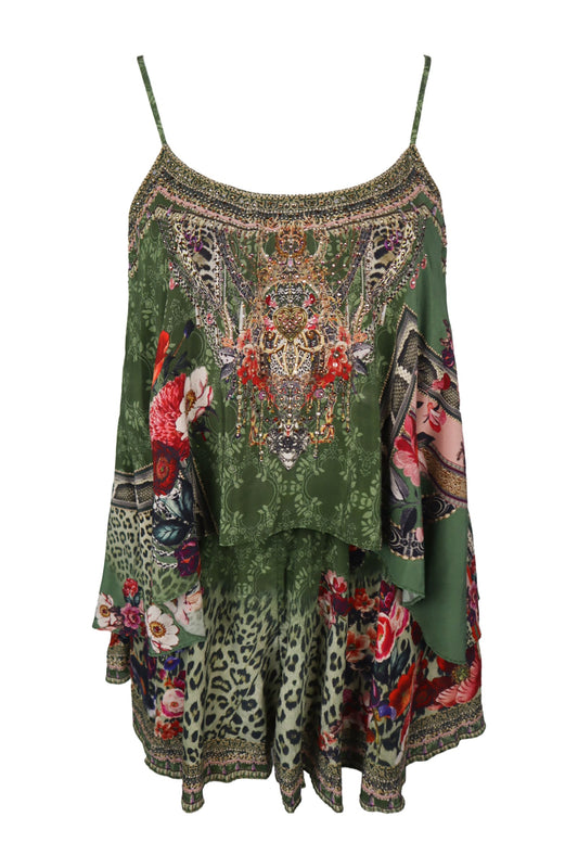 Camilla Multicolor Beachwear Romper