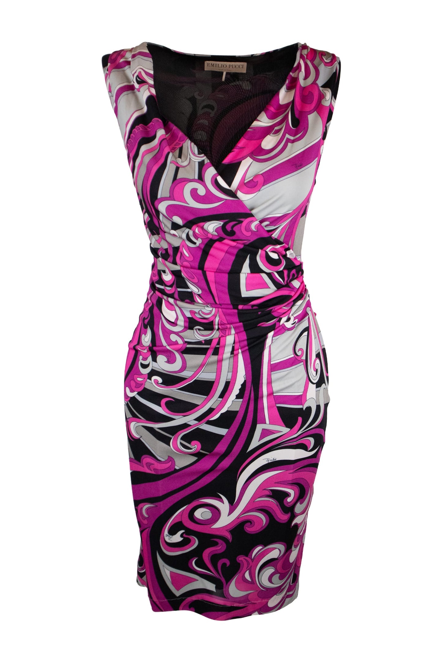 Emilio Pucci Pink Grey Dress
