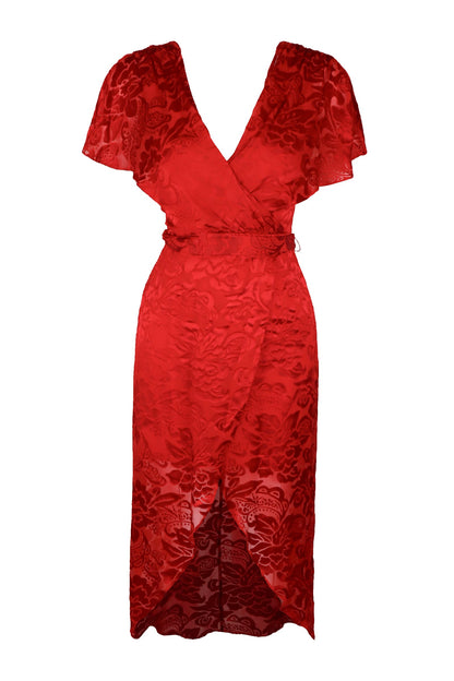 Alice And Olivia Red Dress