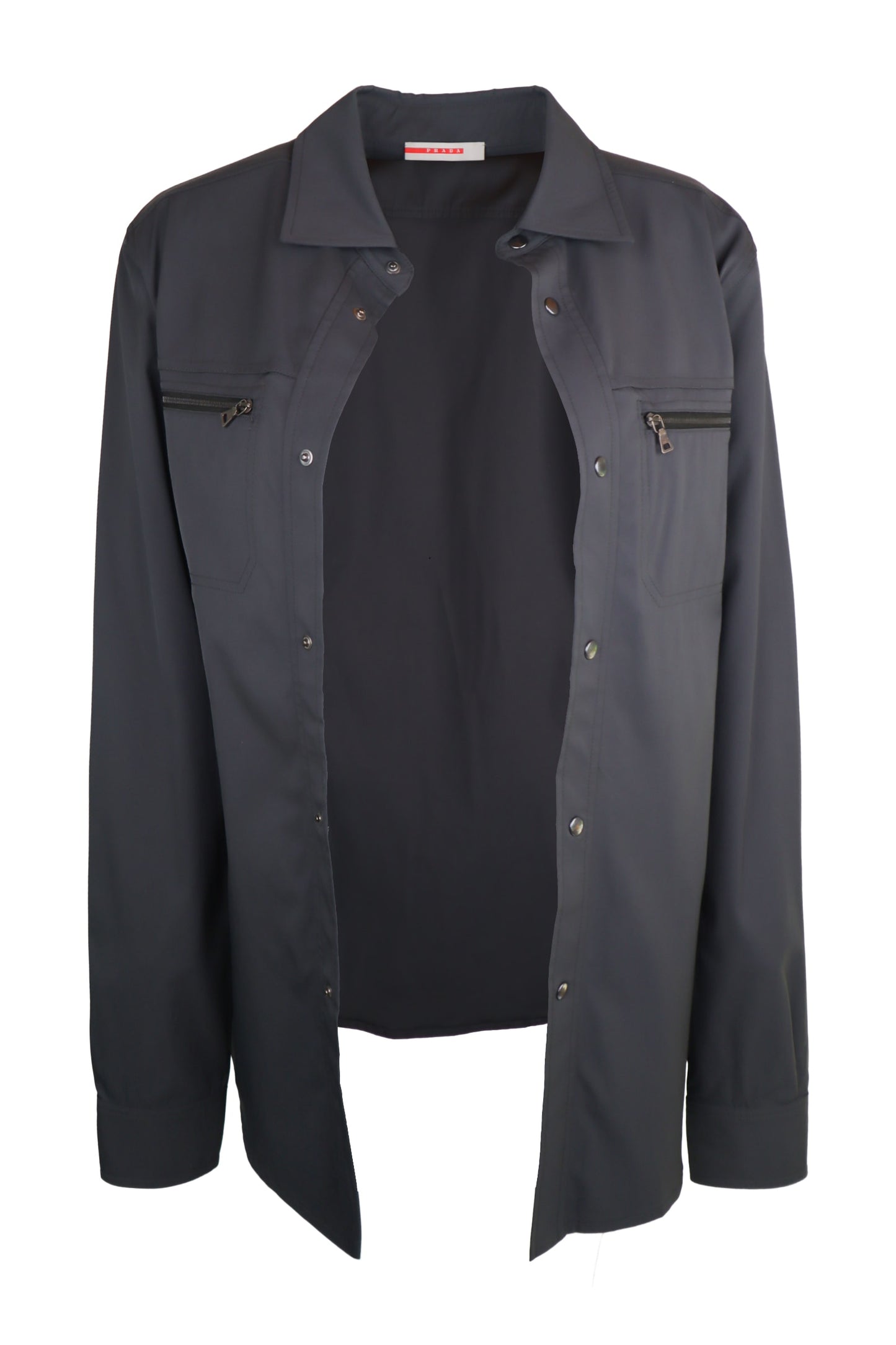 Prada Nayv Blue Jacket Shirt