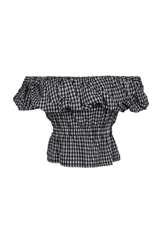 Rejina Pyo Checkered Top