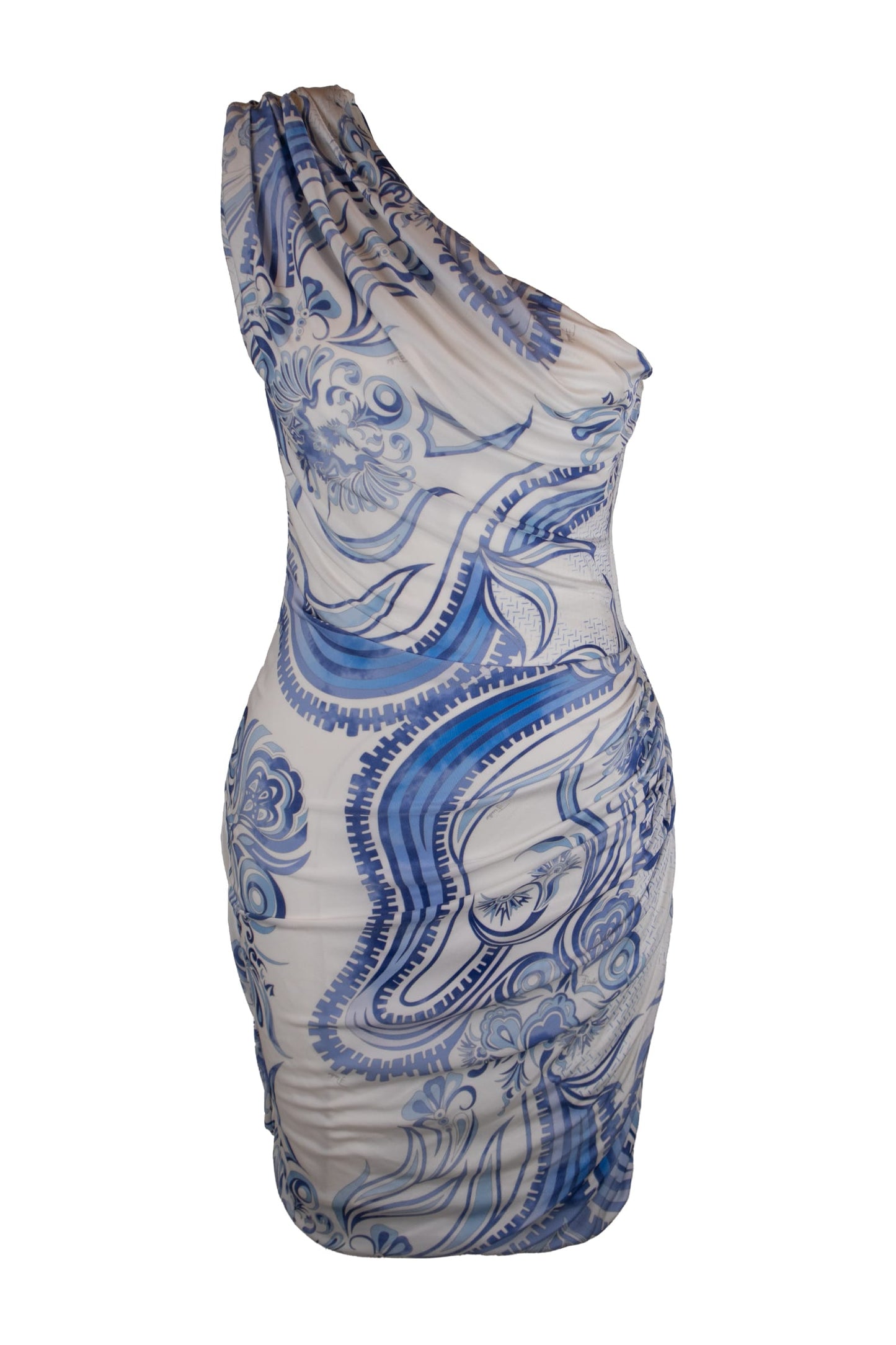 Emilio Pucci One Shoulder Dress