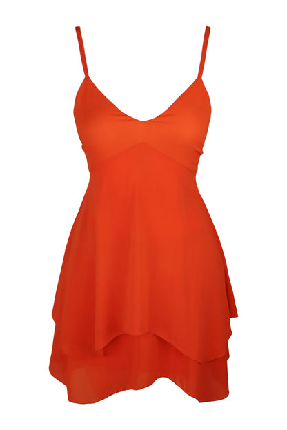 Alice And Olivia Orangish Red Dress