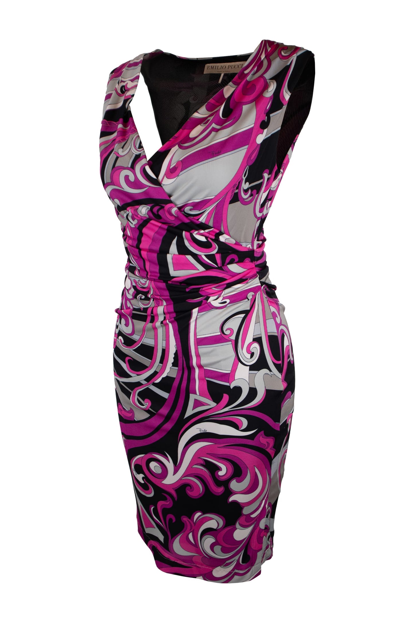 Emilio Pucci Pink Grey Dress