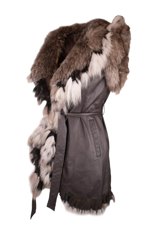 Miss Sonia London Brown Waistcoat