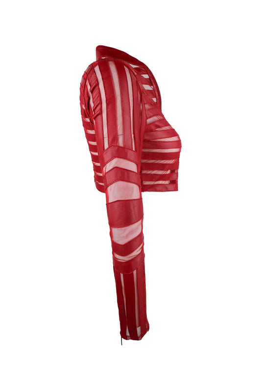 Bebe Red Jacket