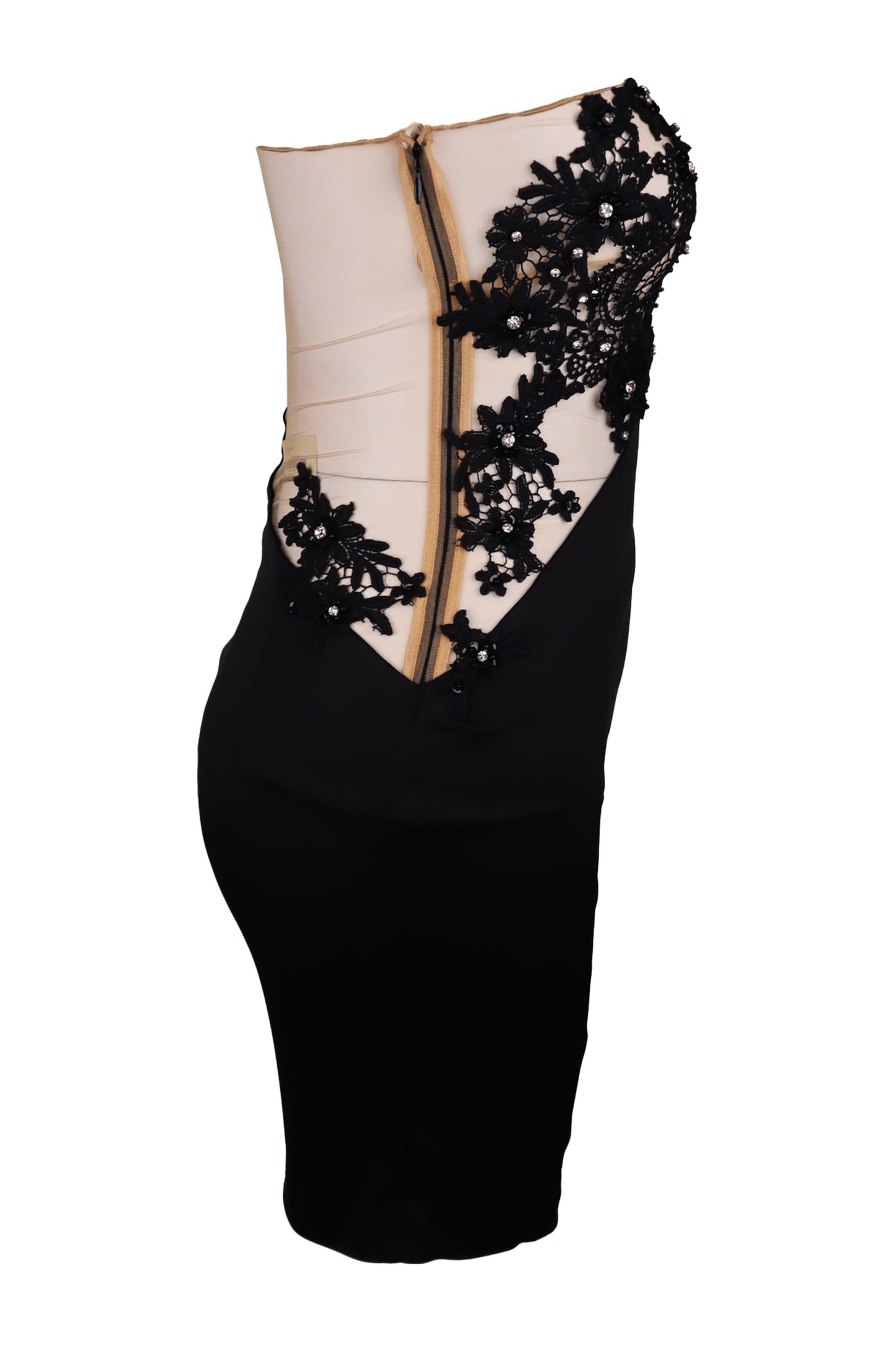 Cinema Asymmetrical Lace Dress