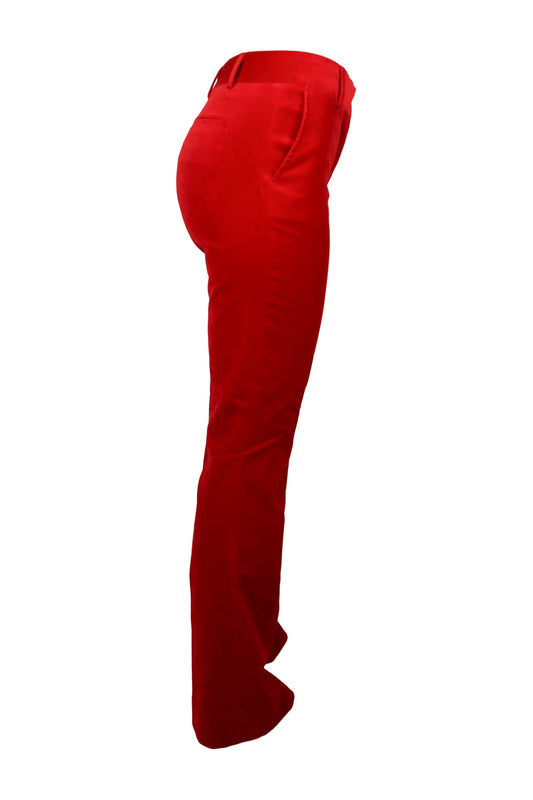 Frame Red Velvet Pant