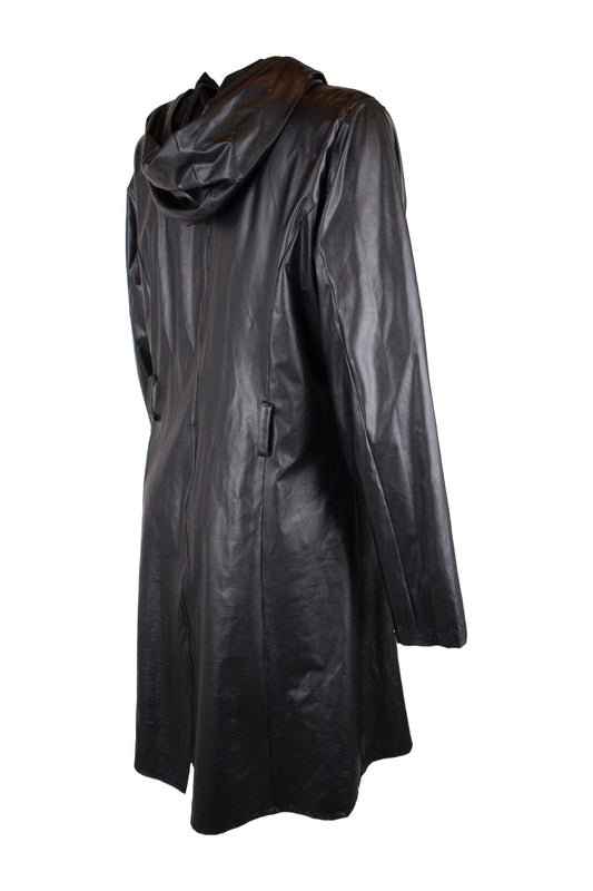 Rains Black Raincoat