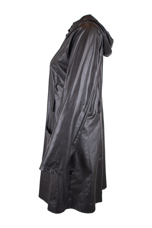 Rains Black Raincoat