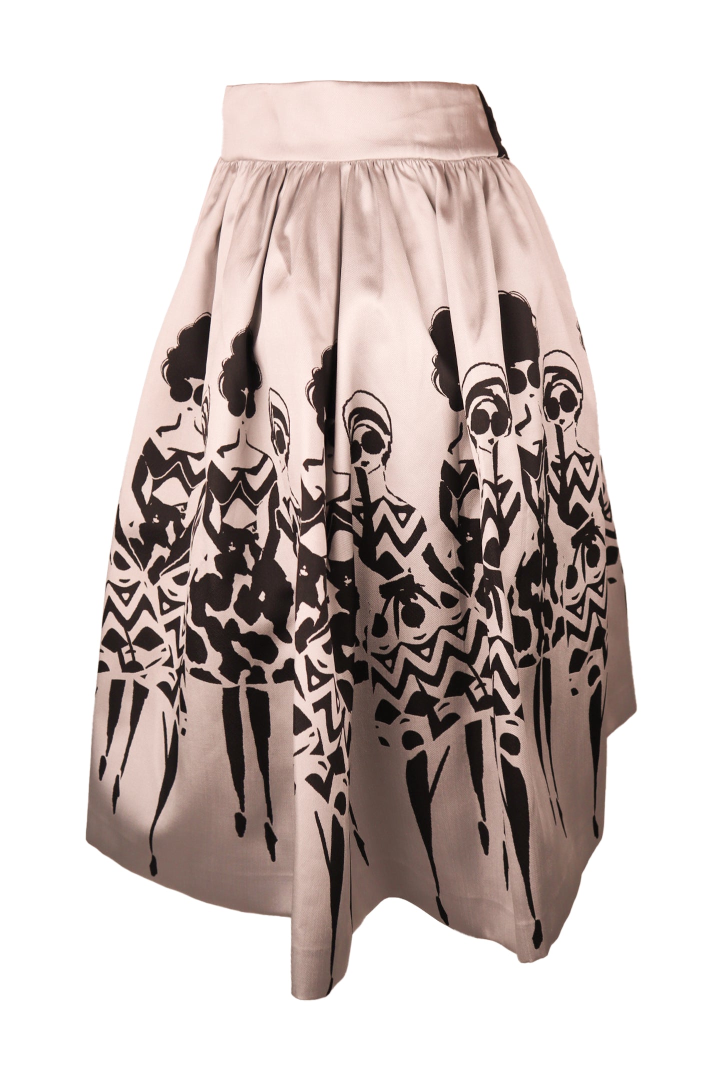 alice and olivia mid balon etek
