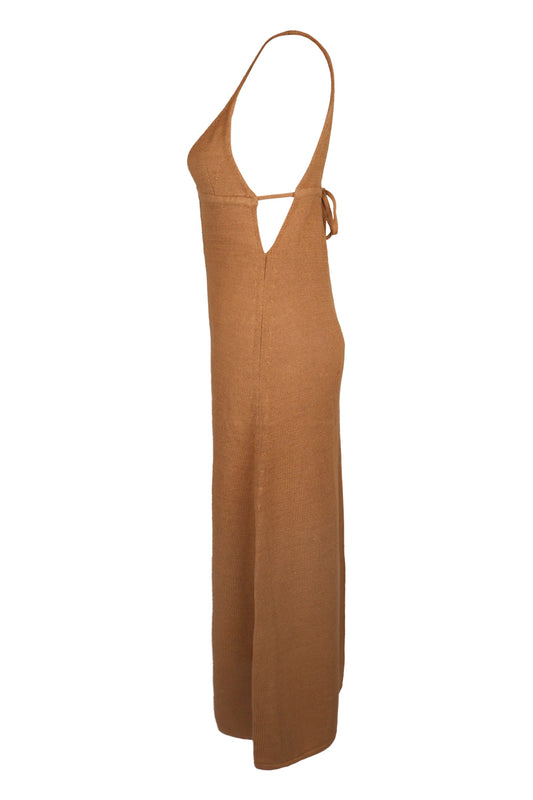 Cult Gaia Light Camel Dress