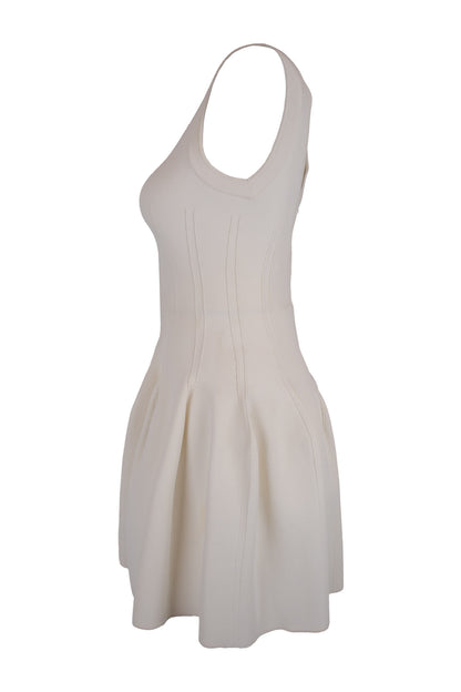 Alaïa Ecru White Dress