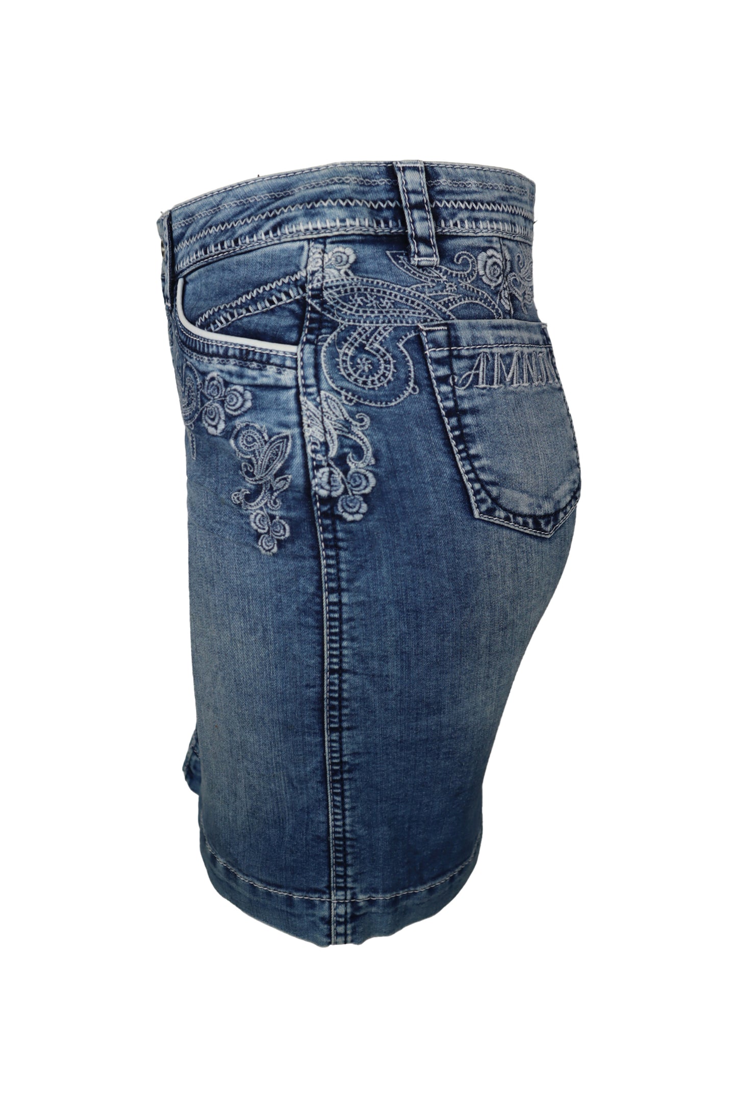 Amn Denim Skirt