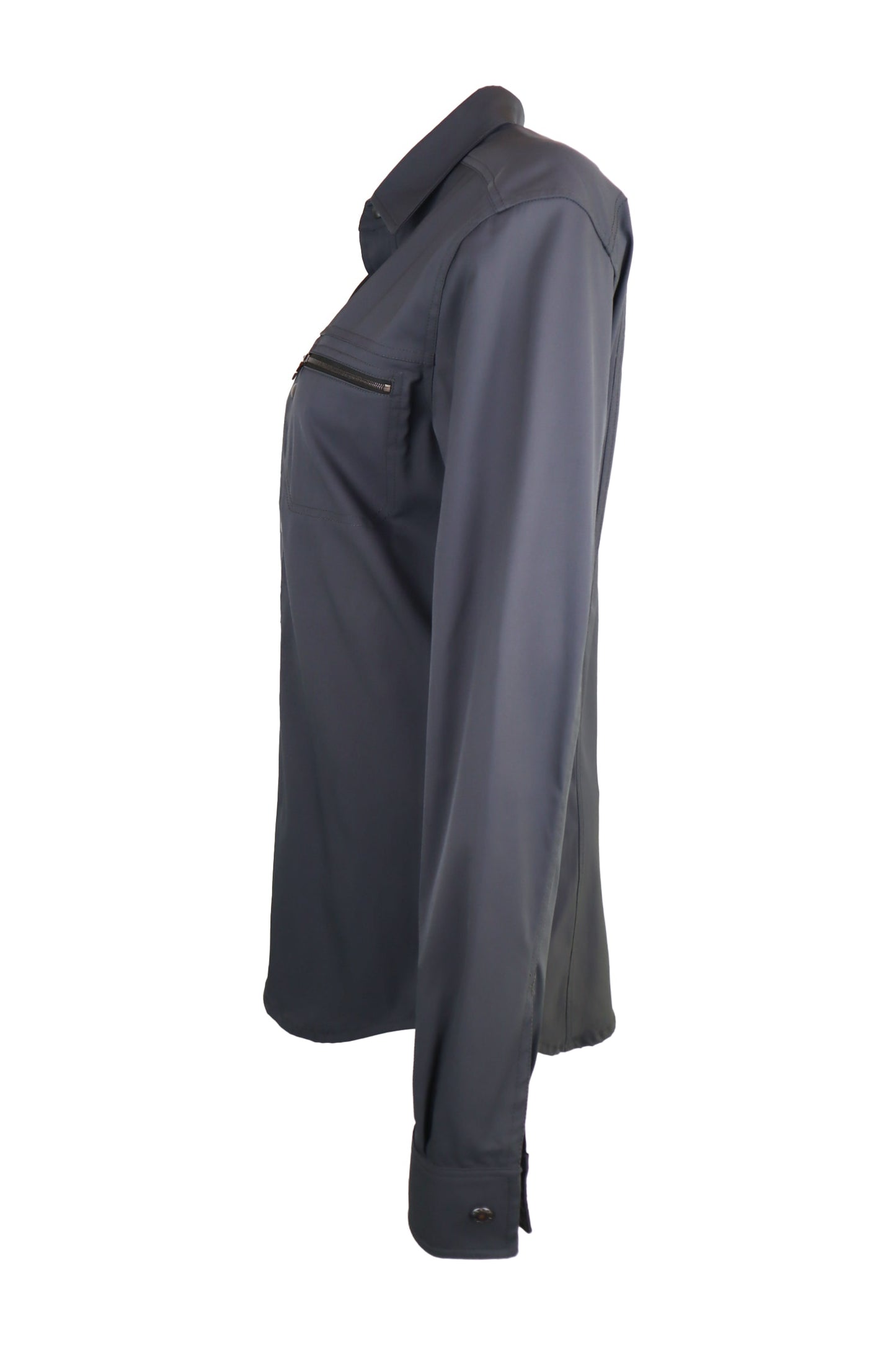 Prada Nayv Blue Jacket Shirt