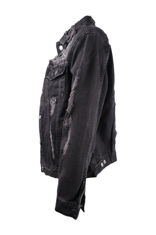 Topshop Black Jacket Denim
