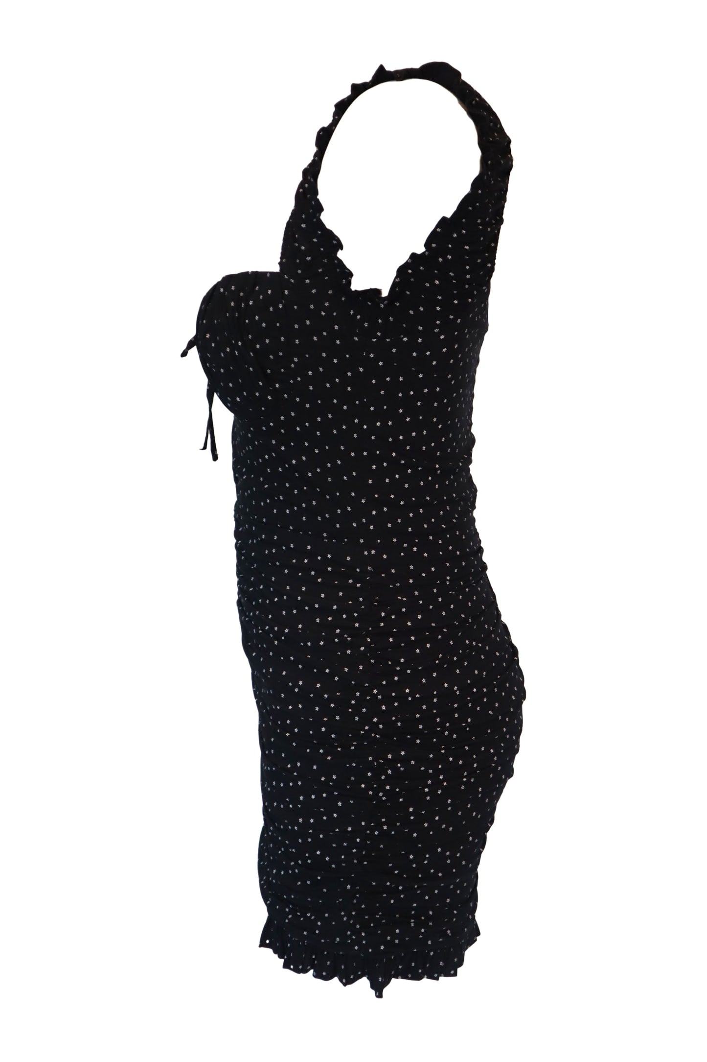 Naia Black Polka Dot Star Dress