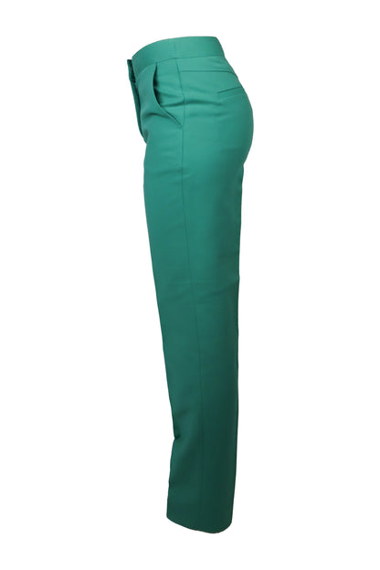 Reiss Green Tailored Trousers