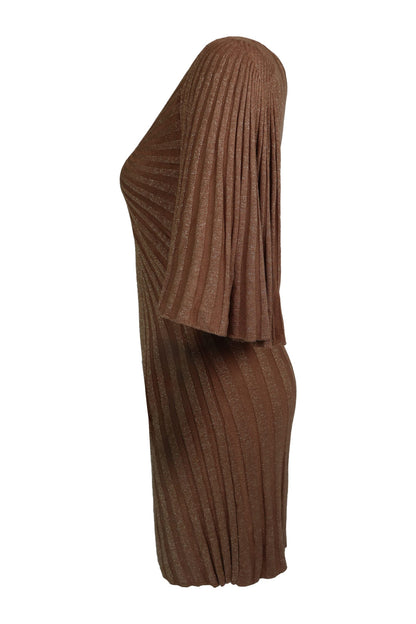 Monsoon Shimmery Ribbed Dress